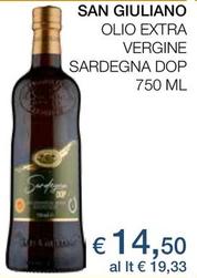 Offerta per San Giuliano Alghero - Olio Extra Vergine Sardegna DOP a 14,5€ in Coop