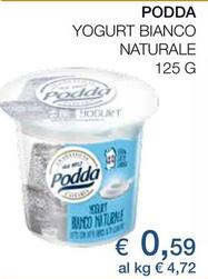Offerta per Podda - Yogurt Bianco Naturale a 0,59€ in Coop