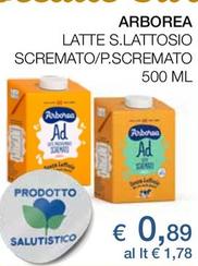 Offerta per Arborea - Latte S.lattosio Scremato a 0,89€ in Coop