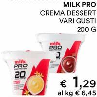 Offerta per Milk Pro - Crema Dessert a 1,29€ in Coop
