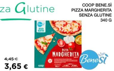 Offerta per Bene Si Coop - Pizza Margherita Senza Glutine a 3,65€ in Coop