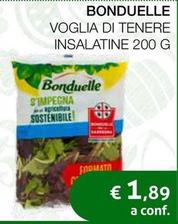 Offerta per Bonduelle - Voglia Di Tenere Insalatine a 1,89€ in Coop