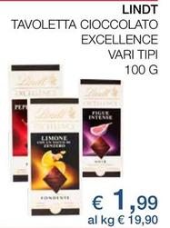 Offerta per Lindt - Tavoletta Cioccolato Excellence a 1,99€ in Coop