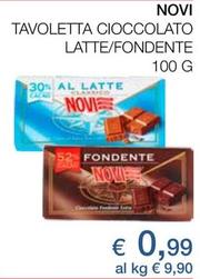 Offerta per Novi - Tavoletta Cioccolato Latte a 0,99€ in Coop