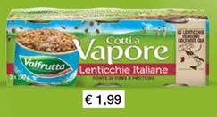 Offerta per Valfrutta - Lenticchie Italiane a 1,99€ in Coop