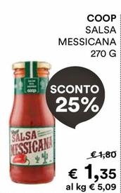 Offerta per Coop - Salsa Messicana a 1,35€ in Coop