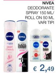 Offerta per Nivea - Deodorante Spray a 2,49€ in Coop