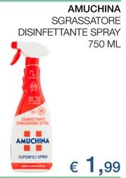 Offerta per Amuchina - Sgrassatore Disinfettante Spray a 1,99€ in Coop