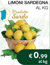 Offerta per Sardegna A Tavola - Limoni a 0,99€ in Coop