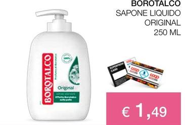 Offerta per Borotalco - Sapone Liquido Original a 1,49€ in Coop