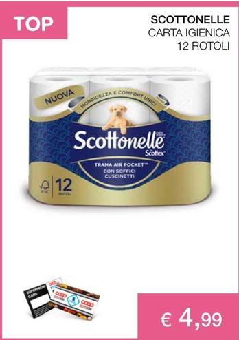 Offerta per Scottex - Scottonelle Carta Igienica a 4,99€ in Coop