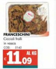 Offerta per Franceschini - Ciccioli Frolli In Vasca a 11,09€ in Altasfera