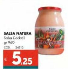 Offerta per Salsa Natura - Salsa Cocktail a 5,25€ in Altasfera