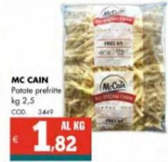 Offerta per Mc Cain - Patate Prefritte a 1,82€ in Altasfera
