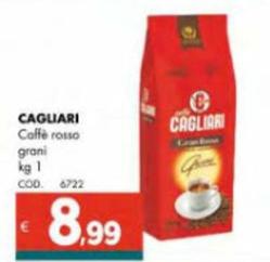 Offerta per Caffè Cagliari - Caffè Rosso Grani a 8,99€ in Altasfera