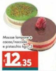 Offerta per Mousse Lampone Cacao/ Nocciola E Pistacchio a 12,35€ in Altasfera