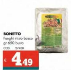 Offerta per Bonetto - Funghi Misto Bosco a 4,49€ in Altasfera