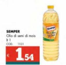 Offerta per Semper - Olio Di Semi Di Mais a 1,54€ in Altasfera