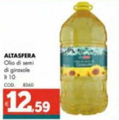 Offerta per Altasfera - Olio Di Semi Di Girasole a 12,59€ in Altasfera