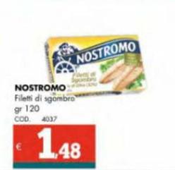Offerta per Nostromo - Filetti Di Sgombro a 1,48€ in Altasfera