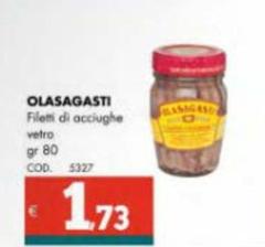 Offerta per Olasagasti - Filetti Di Acciughe Vetro a 1,73€ in Altasfera
