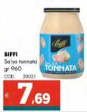 Offerta per Biffi - Salsa Tonnota a 7,69€ in Altasfera