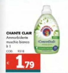 Offerta per Chanteclair - Ammorbidente Muschio Bianco a 1,79€ in Altasfera