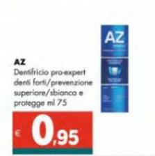 Offerta per Az - Dentifricio Pro-expert Denti Forti/ Prevenzione Superiore/ Sbianca E Protegge a 0,95€ in Altasfera