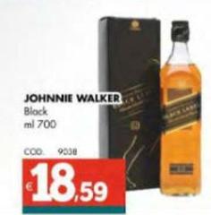 Offerta per Johnnie Walker - Black a 18,59€ in Altasfera