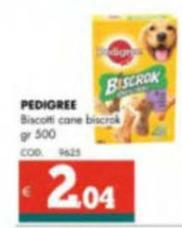 Offerta per Pedigree - Biscotti Cane Biscrok a 2,04€ in Altasfera