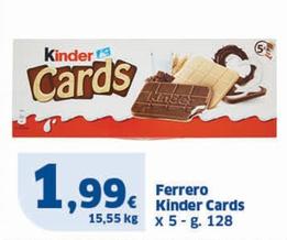 Offerta per Ferrero - Kinder Cards a 1,99€ in Sigma