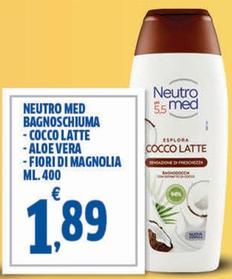 Offerta per Neutro Med - Bagnoschiuma Cocco Latte a 1,89€ in Sigma