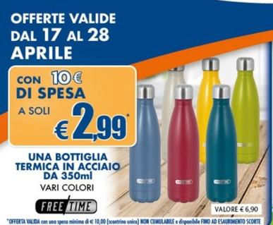 Offerta per Una Bottiglia Termica In Acciaio a 6,9€ in Casa & Co