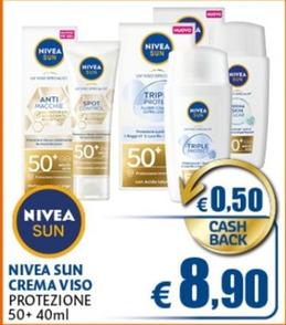 Offerta per Nivea - Sun Crema Viso a 8,9€ in Casa & Co