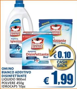 Offerta per Omino Bianco - Additivo Disinfettante a 1,99€ in Casa & Co