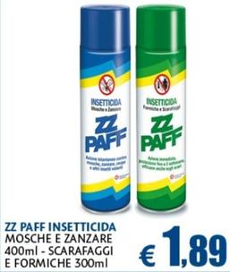 Offerta per Zz Paff - Insetticida a 1,89€ in Casa & Co