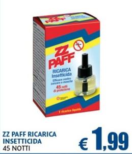 Offerta per Zz Paff - Ricarica Insetticida a 1,99€ in Casa & Co