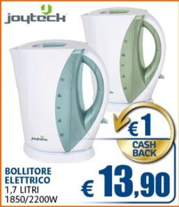 Offerta per Joytech - Bollitore Elettrico a 13,9€ in Casa & Co