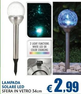 Offerta per Lampada Solare Led a 2,99€ in Casa & Co