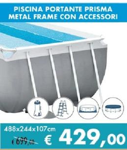 Offerta per Intex - Piscina Portante Prisma Metal Frame Con Accessori a 429€ in Casa & Co