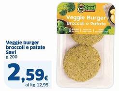 Offerta per Savi - Veggie Burger Broccoli E Patate a 2,59€ in Sigma