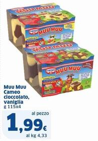 Offerta per Cameo - Muu Muu Cioccolato, Vaniglia a 1,99€ in Sigma