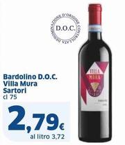 Offerta per Sartori - Bardolino D.O.C. Villa Mura a 2,79€ in Sigma
