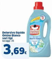 Offerta per Omino Bianco - Detersivo Liquido a 3,69€ in Sigma