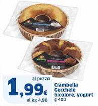 Offerta per Gecchele - Ciambella Bicolore, Yogurt a 1,99€ in Sigma