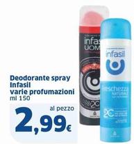 Offerta per Infasil - Deodorante Spray a 2,99€ in Sigma