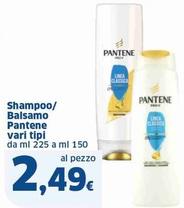 Offerta per Pantene - Shampoo/Balsamo a 2,49€ in Sigma