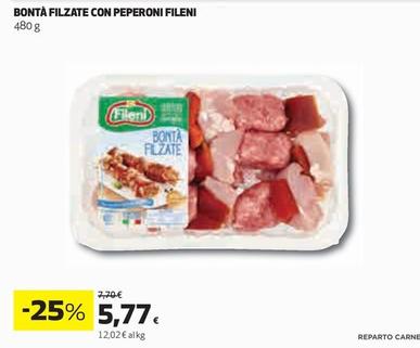 Offerta per  Fileni - Bontà Filzate Con Peperoni  a 5,77€ in Ipercoop
