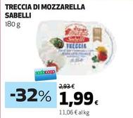 Offerta per  Sabelli - Treccia Di Mozzarella  a 1,99€ in Ipercoop