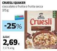 Offerta per Quaker - Cruesli a 2,69€ in Ipercoop